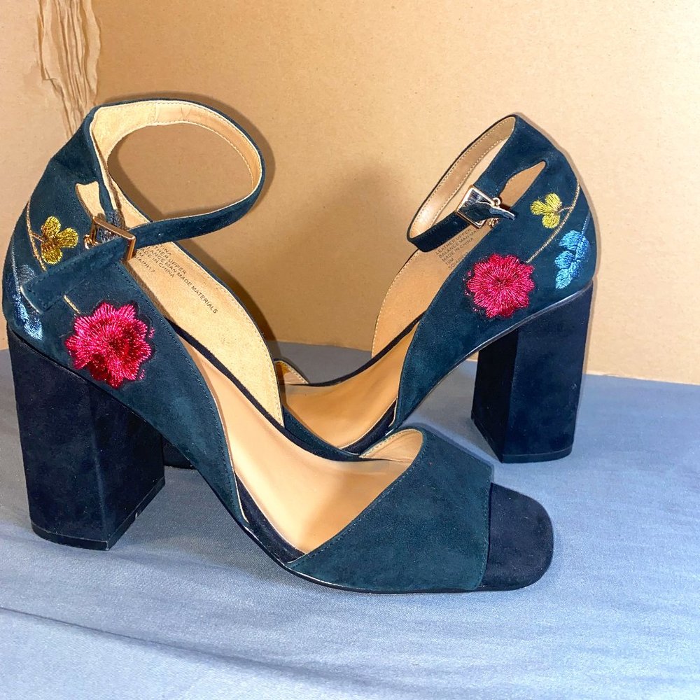 Nanette Lepore Woman's Floral Heel 10M